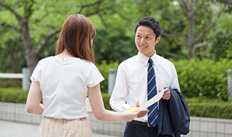 ビラ・サンプリング配布